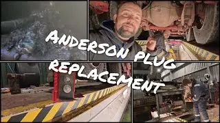 INSTALLING NEW ANDERSON PLUG AFTER IT WENT ON FIRE - CRAIC FROM THE GARAGE FEAT. TOP MAN KYLE