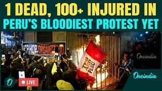 Peru Lima Gen Z Protests LIVE | 1 Dead, 100+ Injured As Protesters, Police Clash In DEADLY Protests