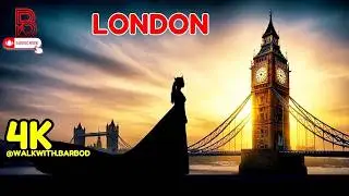 Architectural Masterpieces! : Royal Walk, Bridge to Big Ben! 4K HD