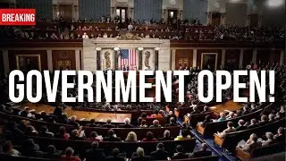 DEMOCRATS CAVE: Government Shutdown Ends with Trump and Republican Victory!