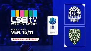 BASKET – 🏀 Championnat NM1 FFBB 24/25 – Pays Fougères Basket v Vitré