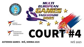 Multi European Games 2025 - Ni&scaron; 2025 | Court 4