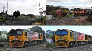Freight Trains at Bureta Road | Tauranga, NZ (August 20th, 2021)