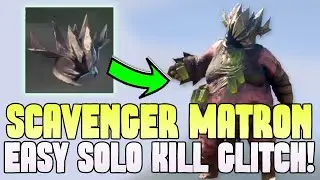 Enshrouded Scavenger Gorger Matron Solo Glitch Farm Exploit Trick, Matron Head Boss Guide Mage