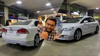 Honda Civic Reborn Modifications Start | BodyKit Installed