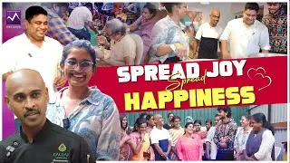 Spread Joy Spread Happiness| Chef Saravanan & Chef Cheruba  | An initiative by Mediamasons
