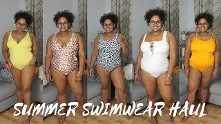 PLUS SIZE SUMMER SWIMWEAR HAUL | M&S, ASDA, PRIMARK, ASOS | RACHAEL IN RED