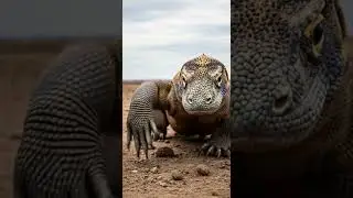 Fire Ant Colony Burned Komodo Dragon Alive 🔥😭 Unbelievable Survival Story