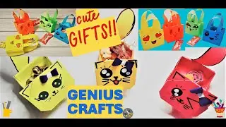 DIY Easy paper crafts | DIY gift ideas | DIY Origami Gift bag | DIY Origami paper Organizer|Gift box