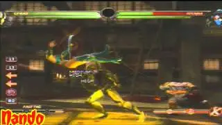 MK9 - TagTeam combo -  Cyrax / Kratos 89%