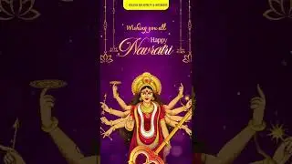 Happy Navratri 2025 Wishes | Maa Durga Blessings | Navratri Special Greetings