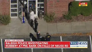 Robbery at PNC Bank in Raleigh under investigation