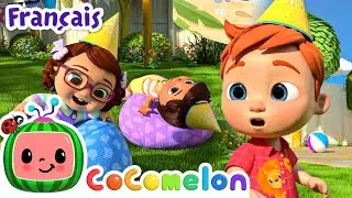 Les chaises musicales (anniversaire de JJ ) | | CoComelon en Fran&ccedil;ais | Chansons pour b&eacute;b&eacute;s