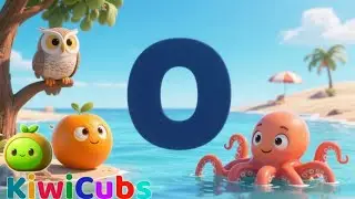 ABC Fun with Letter O | @KiwiCubs Nursery Rhymes | Kids Songs
