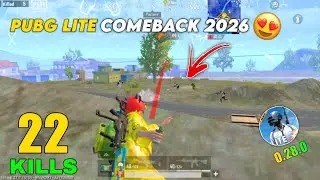 PUBG MOBILE LITE 2025 🔥 INSANE  CLUTCH Gameplay  COMEBACK!!