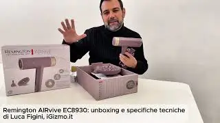 Remington AIRvive EC8930: unboxing e specifiche tecniche