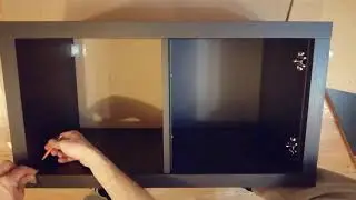 How to assemble IKEA KALLAX Shelf unit / Regal schwarzbraun