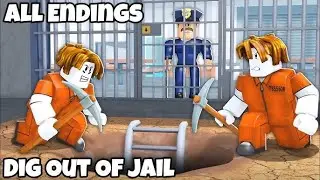 From ZERO to GOD HOLE in 10 Minutes! | Dig to Escape Roblox