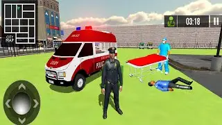 Police Ambulance Van Driving Games #7 - Game Mobil Ambulans Darurat Simulator Android Gameplay