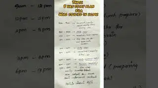 #tnpsc study plan for house wife