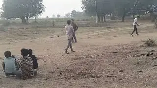 (Shani sir) Playing a cricket match with village children Jariyari...
