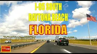 VIRTUAL DRIVE | BEAUTIFUL DAY | I-95 SOUTH TO DAYTONA BEACH, FLORIDA | 4KUHD | CANDY CHANNEL