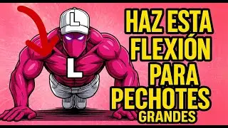 La mejor flexión para desarrollar el pecho rápido!