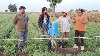 દવા છાંટવાનું દેશીયંત્ર- 6 માણસ નું કામ થાય માત્ર 1500 રૂપિયાના દેશી જુગાડથી