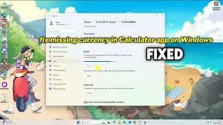 (FIXED) missing currency in Calculator app on Windows