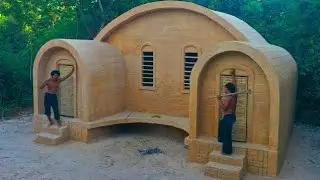 25Days Building Underground House with Decoration Privat Room#Building #Survival@growkristy369
