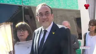 El president del Parlament, Josep Rull, visita el nou Vapor de Prodis