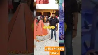 After 35 days result , loss 8 kg / weight loss / with Hard work . 2 hours workout  [trending video]