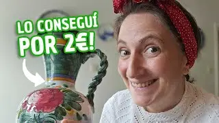 Voy a mi tienda de segunda mano favorita y estaba lleno de tesoros hoy  👀