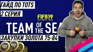 ГАЙД ПО TEAM OF THE SEASON (TOTS) | 2 СЕРИЯ | ЗАКУПКИ 75 - 84 ЗОЛОТА
