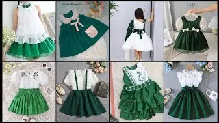 14 August baby girl dress design 2025!!14 August kids dress design!! independence day