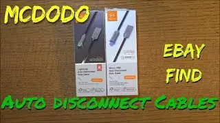 McDodo Auto Disconnect Cables