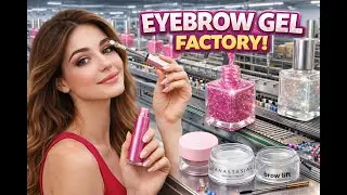 How Is Eyebrow Gel Made in a Makeup Factory? | Full Manufacturing Process