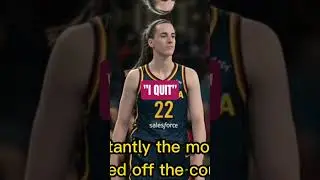 Caitlin clark leaving WNBA #wnba #caitlinclark #basketball