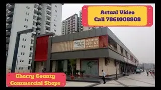 Cherry County | Commercial Shops For Sale In Noida Extension | Actual Video