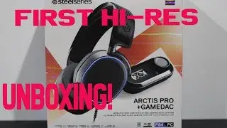 The best gaming headset?  unboxing the Arctis pro +game dac! overview