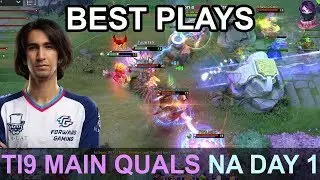 TI9 BEST PLAYS Main Quals NA DAY 1 Highlights Dota 2 by Time 2 Dota #dota2 #ti9