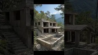 You Won&rsquo;t Believe This Forest House Transformation (Concrete &rarr; Luxury Cabin) #foresthouse #parenting