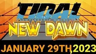 MY GOLDEN JOURNEY TO TIDAL WRESTLING: NEW DAWN LIVE IN HUDDERSFIELD!