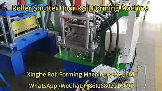 Roller Shutter Door Roll Forming Machine 