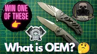 Who is sending me free knives!? OEM knife manufacture explained