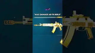 THE *MAX DAMAGE* AK-74 BUILD on WARZONE 👑 #warzone #callofduty #bo6 #rebirthisland #cod #shorts