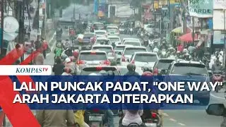 Jelang Libur Tahun Baru, Lalu Lintas Puncak Padat! One Way Arah Jakarta Diterapkan