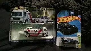 2024 Hot Wheels Team Transport 73 Honda Crivc Custom & EV Ford Mustang Mach-E 1400