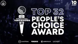 PEOPLES CHOICE AWARD 🏆 | International Throwdown '21 🌐