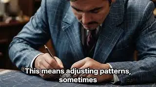 Watch How Tailors Let Fabric Properties Guide Every Technical Decision